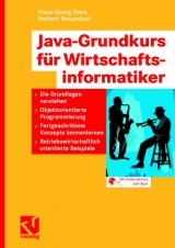 Java-Grundkurs für Wirtschaftsinformatiker - Klaus-Georg Deck, Herbert Neuendorf