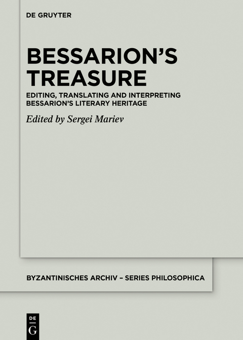 Bessarion's Treasure - 