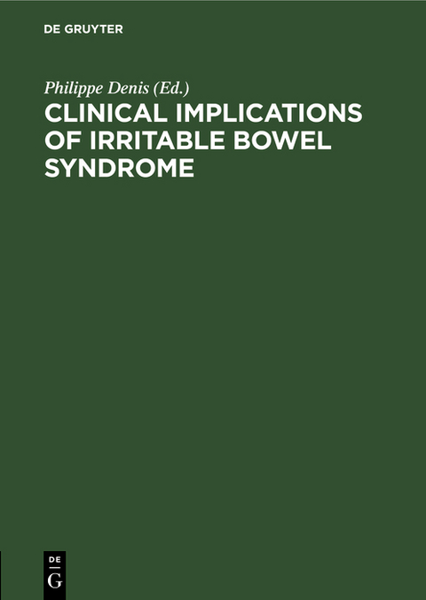 Clinical Implications of Irritable Bowel Syndrome - 