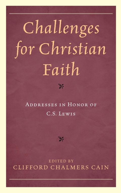 Challenges for Christian Faith - 