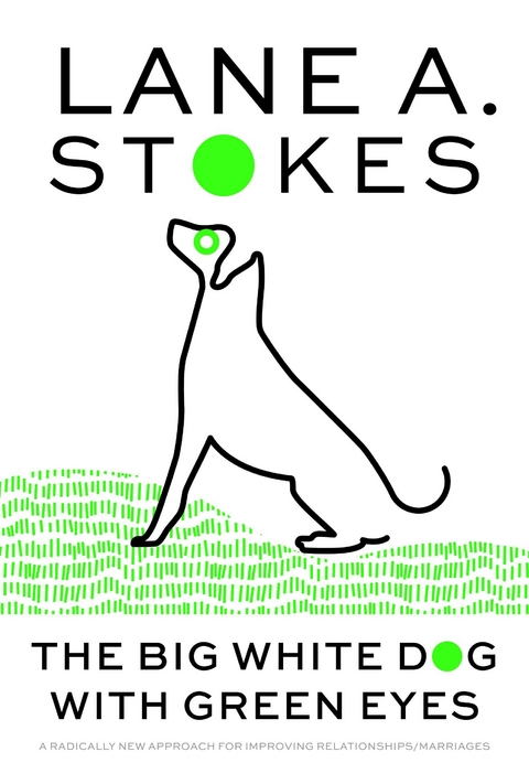 Big White Dog with Green Eyes -  Lane A. Stokes