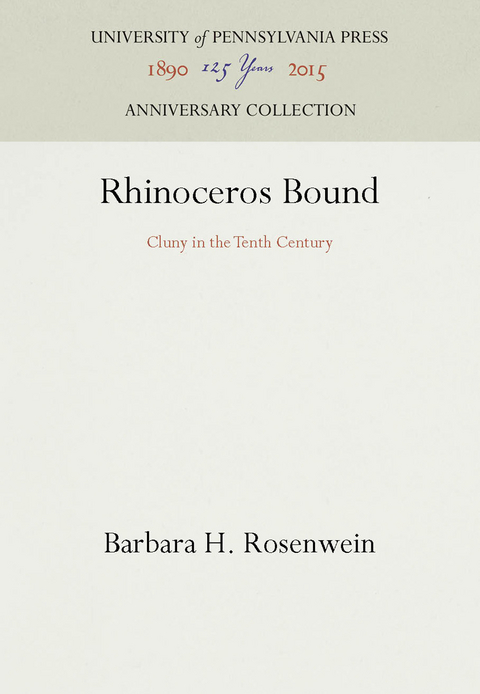 Rhinoceros Bound -  Barbara H. Rosenwein