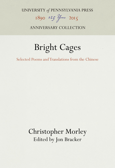 Bright Cages - Christopher Morley
