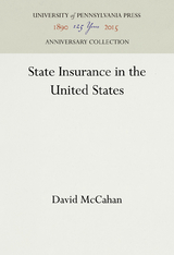 State Insurance in the United States - David McCahan