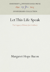 Let This Life Speak - Margaret Hope Bacon