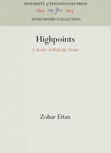 Highpoints - Zohar Eitan