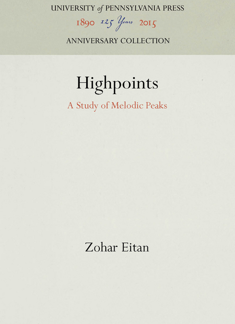 Highpoints - Zohar Eitan