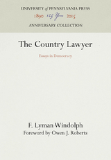 The Country Lawyer - F. Lyman Windolph