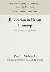 Relocation in Urban Planning -  Paul L. Niebanck