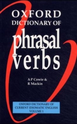 Oxford Dictionary of Phrasal Verbs / Alte Ausgabe / Wörterbuch - Kartoniert - 