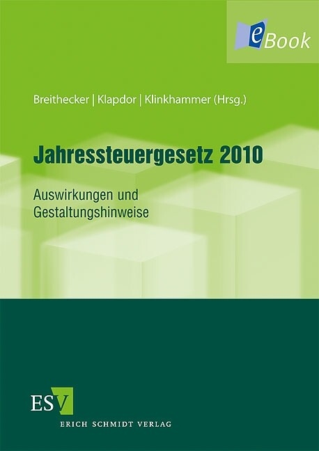 Jahressteuergesetz 2010 - 