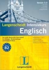 Langenscheidt Intensivkurs 4.0 Englisch  - 1 DVD-ROM, 4 CD-ROMs, 2 Audio-CDs, 2 Begleitbücher - 