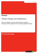 Climate Change and Globalization