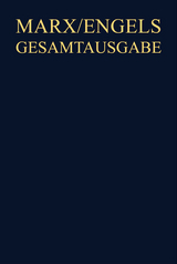 Karl Marx / Friedrich Engels: Werke, Artikel, Entwürfe Juli 1849 bis Juni 1851 - 