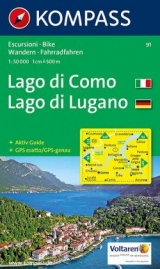 Lago di Como /Lago di Lugano - KOMPASS-Karten GmbH
