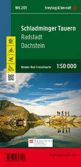 WK 201 Schladminger Tauern - Radstadt - Dachstein, Wanderkarte 1:50.000 - 