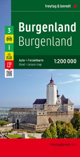 Burgenland, Autokarte 1:200.000