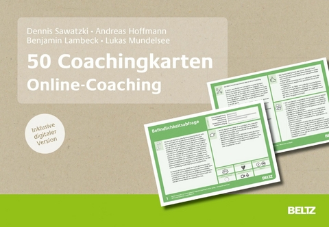 50 Coachingkarten Online-Coaching -  Dennis Sawatzki,  Andreas Hoffmann,  Benjamin Lambeck,  Lukas Mundelsee