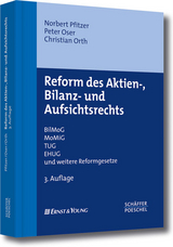 Reform des Aktien-, Bilanz- und Aufsichtsrechts - Pfitzer, Norbert; Oser, Peter; Orth, Christian