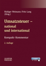 Umsatzsteuer - national und international - Weimann, Rüdiger; Lang, Fritz