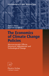 The Economics of Climate Change Policies - Rainer Walz, Joachim Schleich