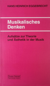 Musikalisches Denken - Hans H Eggebrecht