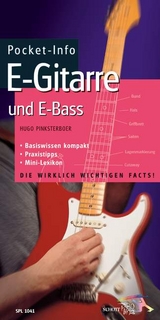 Pocket-Info E-Gitarre und E-Bass - Pinksterboer, Hugo