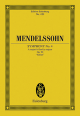 Sinfonie Nr. 4 A-Dur - Mendelssohn Bartholdy, Felix; Haken, Boris von