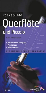 Pocket-Info Querflöte und Piccolo - Pinksterboer, Hugo