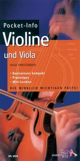 Pocket-Info Violine und Viola - Pinksterboer, Hugo