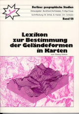 Lexikon zur Bestimmung der Geländeformen in Karten - Georg Schulz