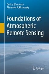 Foundations of Atmospheric Remote Sensing - Dmitry Efremenko, Alexander Kokhanovsky