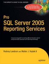 Pro SQL Server 2005 Reporting Services -  Rodney Landrum,  Walter Voytek