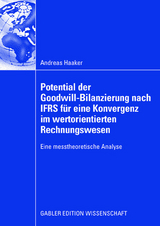 Potential der Goodwill-Bilanzierung nach IFRS für eine Konvergenz im wertorientierten Rechnungswesen - Andreas Haaker