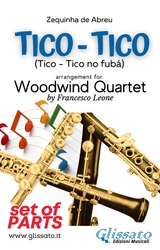 Woodwind Quartet "Tico Tico" score & parts - Zequinha de Abreu, Woodwind Quartet Series Glissato