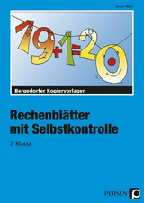 Rechenblätter mit Selbstkontrolle - 2. Klasse - Müller, Heiner