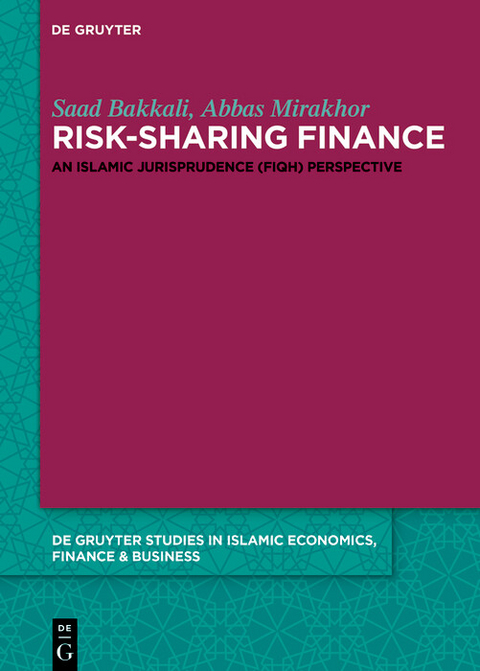 Risk-Sharing Finance -  Saad Bakkali,  Abbas Mirakhor