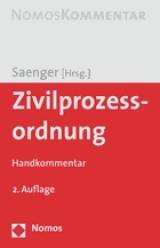 Zivilprozessordnung - Saenger, Ingo