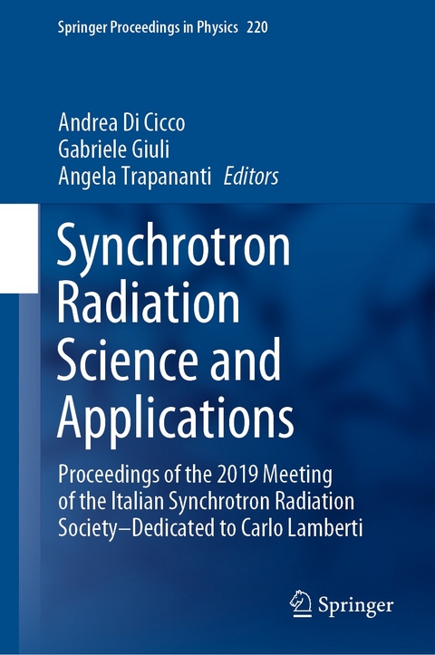 Synchrotron Radiation Science and Applications - 