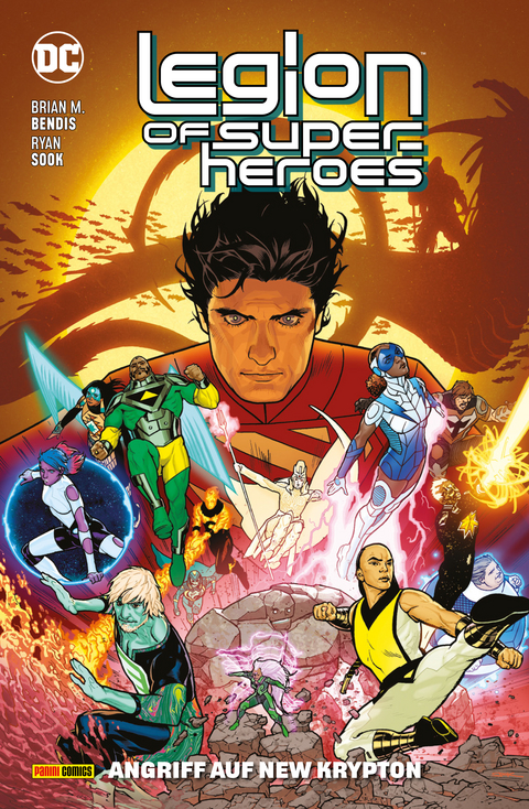 Legion of SuperHeroes - Bd. 2 (2. Serie): Angriff auf New Krypton -  Brian Michael Bendis