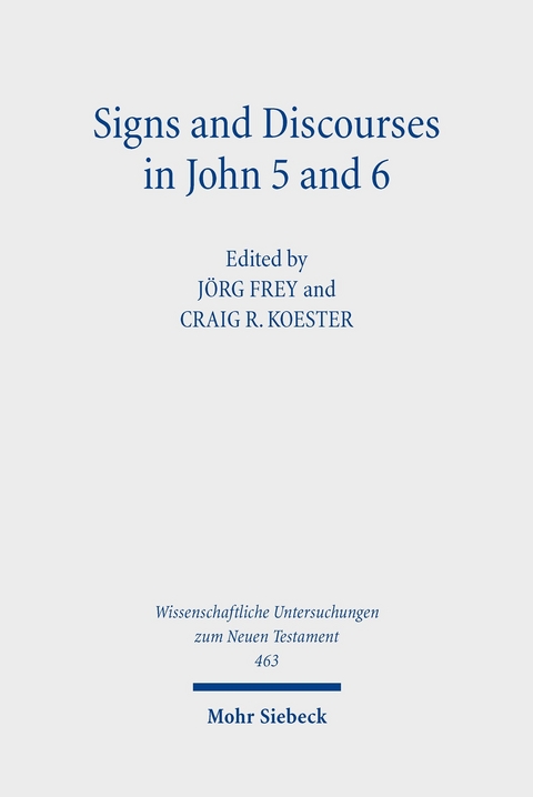 Signs and Discourses in John 5 and 6 - 