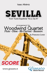 Sevilla - Woodwind Quartet (score) - Isaac Albéniz, a cura di Francesco Leone