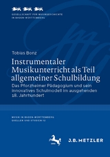 Instrumentaler Musikunterricht als Teil allgemeiner Schulbildung -  Tobias Bonz