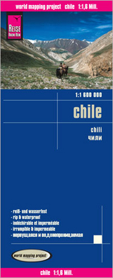Reise Know-How Landkarte Chile (1:1.600.000) - Reise Know-How Verlag Reise Know-How Verlag Peter Rump