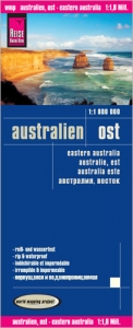 Reise Know-How Landkarte Australien, Ost (1:1.800.000) - Reise Know-How Verlag Peter Rump