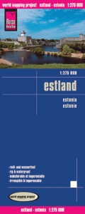 Reise Know-How Landkarte Estland (1:275.000) - Peter Rump Verlag