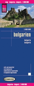 Reise Know-How Landkarte Bulgarien (1:400.000) - Peter Rump Verlag