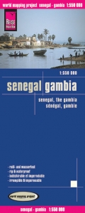 Reise Know-How Landkarte Senegal, Gambia (1:550.000) - Reise Know-How Verlag Reise Know-How Verlag Peter Rump