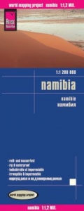 Reise Know-How Landkarte Namibia (1:1.200.000) - Verlag, Peter Rump