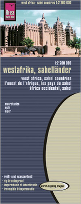 Reise Know-How Landkarte Westafrika, Sahelländer (1:2.200.000) : Mauretanien, Mali, Niger - Reise Know-How Verlag Reise Know-How Verlag Peter Rump
